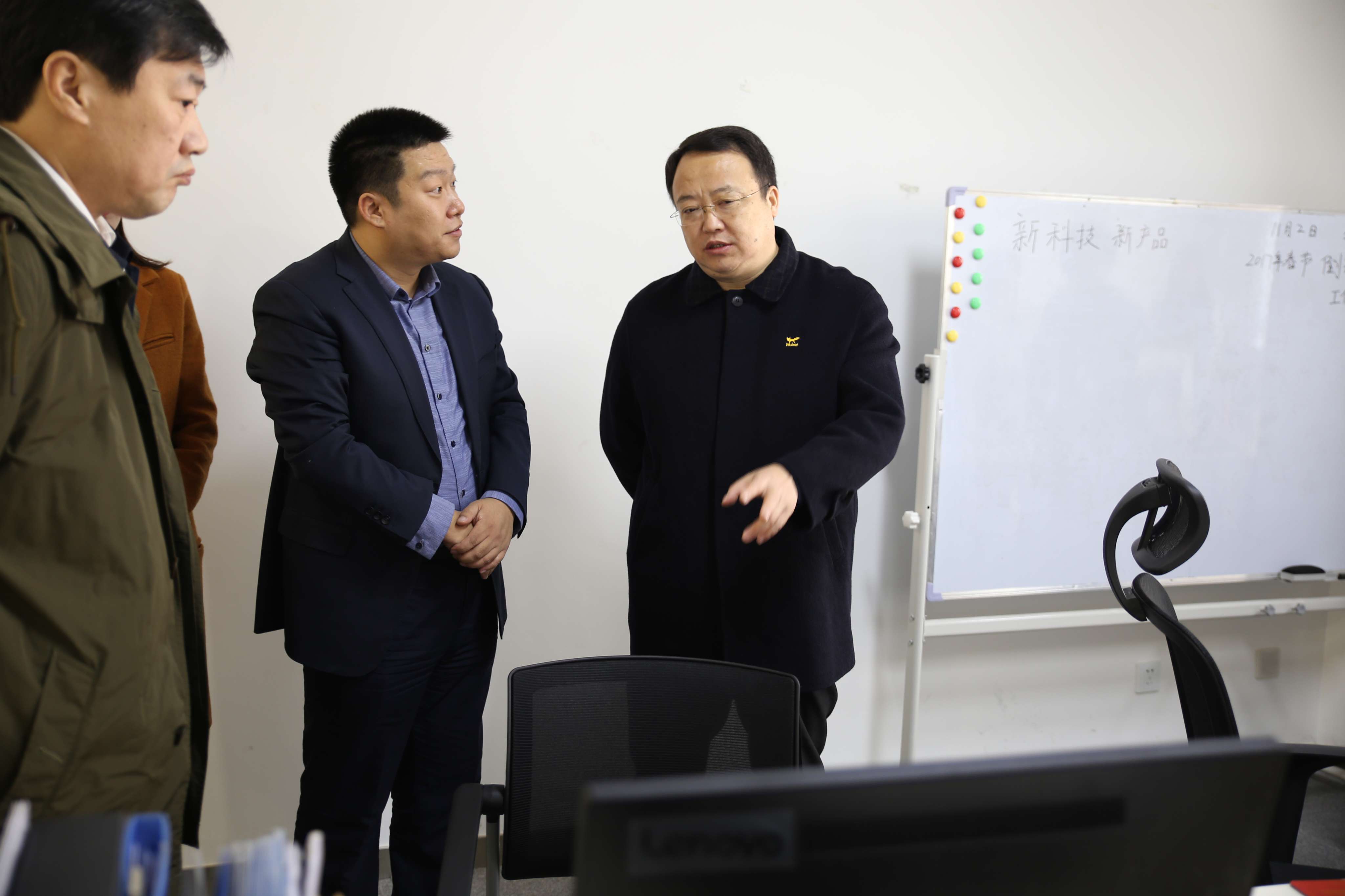 【时事新闻】石家庄市副市长税勇一行积极肯定国创宏泰运营理念